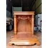 Bàn Thờ Thần Tài Gỗ Hương Đá Mái Bằng 61cm, 81cm