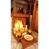 Bàn Thờ Thần Tài Gỗ Xoan 48cm Kết Hợp Ngăn Kéo và Bộ Đồ Thờ