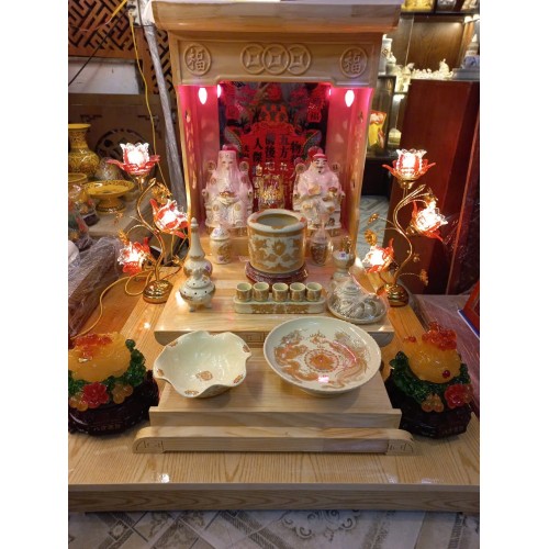 Bàn thờ thần tài 2021 mẫu TT23