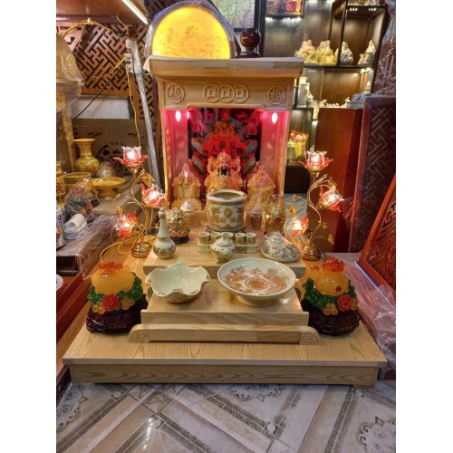 Bàn thờ thần tài 2021 mẫu TT23