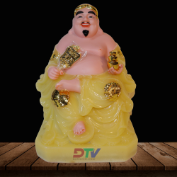 Tượng thần tài thổ địa chất liệu đá thạch anh Tượng thần tài thổ địa chất liệu đá thạch anh
