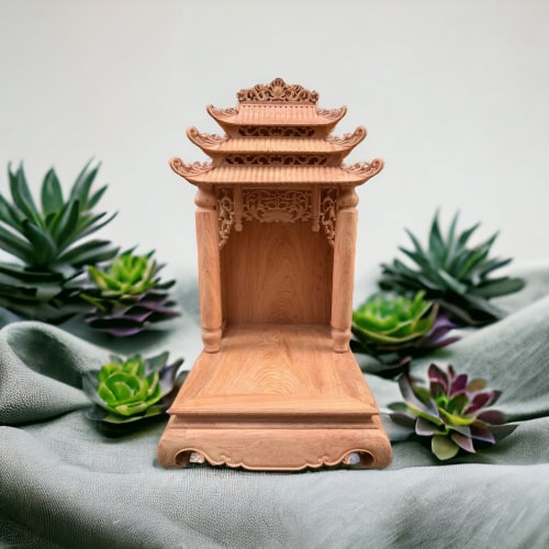 Bàn thờ thần tài rẻ đẹp tại Hà Nội và các loại đồ thờ cao cấp khác