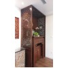 Bàn Thờ gỗ Hương 107cm và vách phòng thờ tại Mandarin Garden