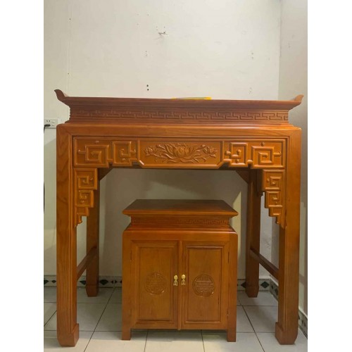 Bàn Thờ Gỗ Sồi BTD-003