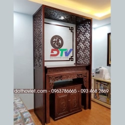 Bàn Thờ Sồi Mẫu BTD-007