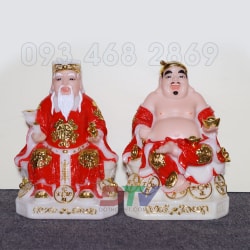 Tượng thần tài thổ công đá thạch anh Tượng thần tài thổ công đá thạch anh