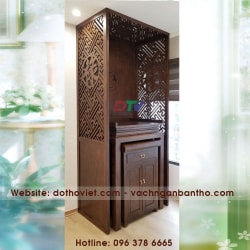 Vách ngăn bàn thờ đẹp mã VN13