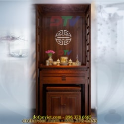Vách ngăn bàn thờ chung cư giá rẻ