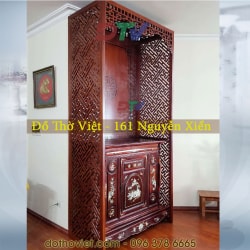 Vách ngăn tủ thờ cho nhà chung cư